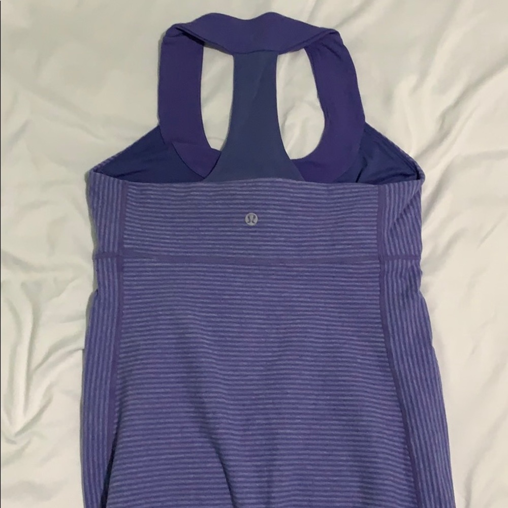 Purple Lululemon Tank Top